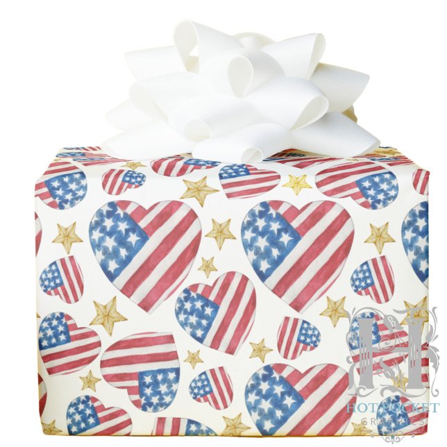 I Love America Wrapping Paper (Creator Uploaded)