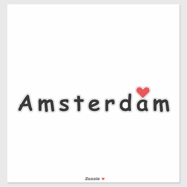 I love Amsterdam (Sheet)
