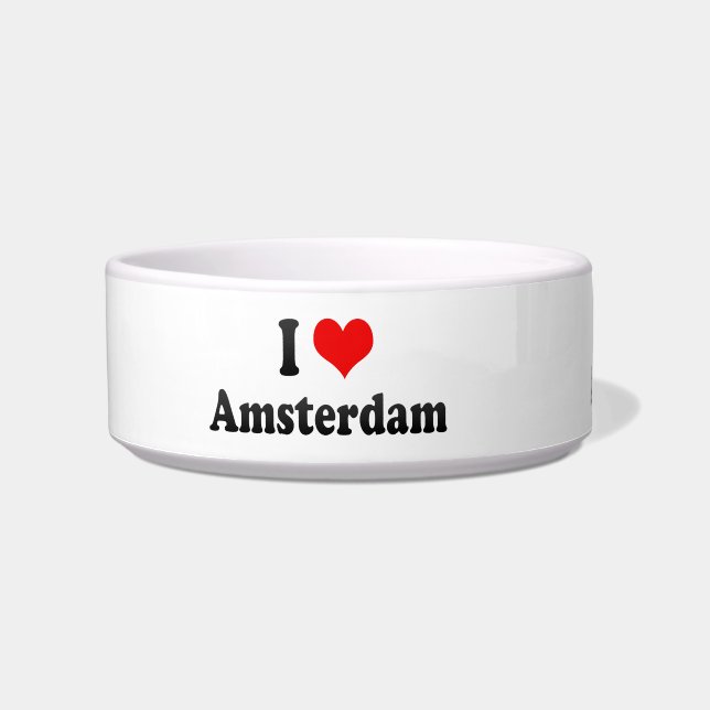 I Love Amsterdam, Netherlands Bowl (Front)