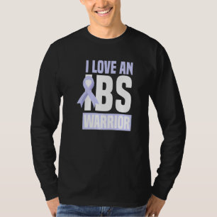 I Love An Irritable Bowel Syndrome Warrior Awarene T-Shirt