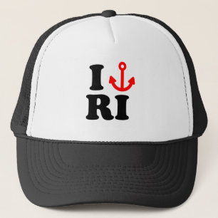 I Love (Anchor) RI Trucker Hat