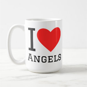 I love angels coffee mug