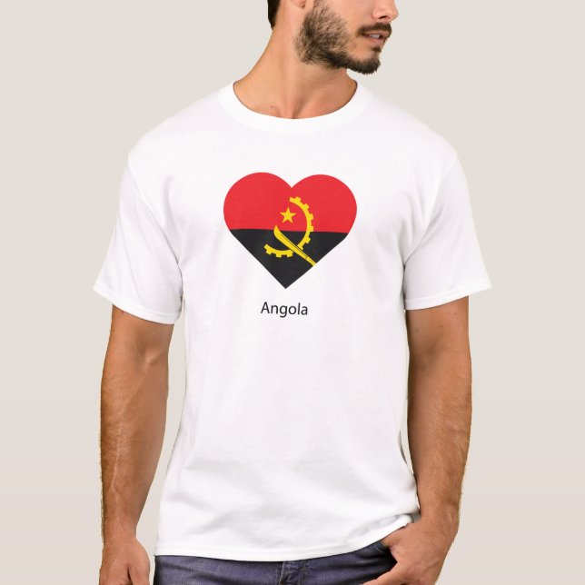 I Love Angola T-Shirt (Front)