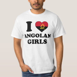 I love Angolan Girls T-Shirt