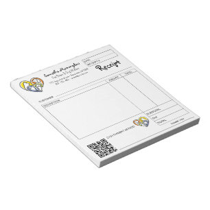 I love animals - Cat Dog Fish Bird in a Heart 1 Notepad
