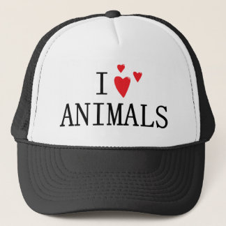 I love Animals Trucker Hat