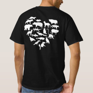 I Love Animals Zoo Keeper for Zoo Workers and Staf T-Shirt