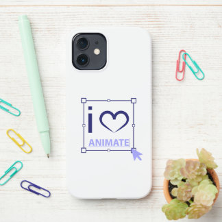 I Love Animate iPhone 12 Case