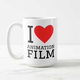 I love animation film  coffee mug