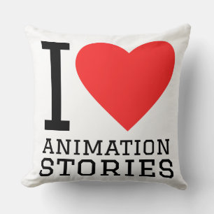 I love animation stories cushion