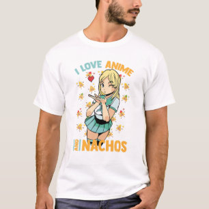 I Love Anime And Takoyaki — Cute Kawaii — Mang T-Shirt