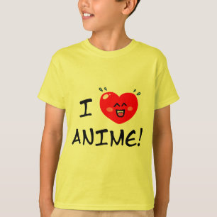 I Love Anime T-Shirt