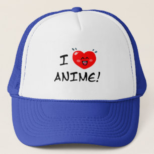 I Love Anime Trucker Hat