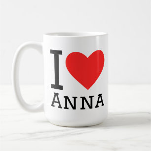 I love anna coffee mug