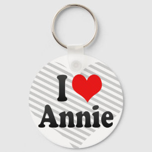 I love Annie Key Ring