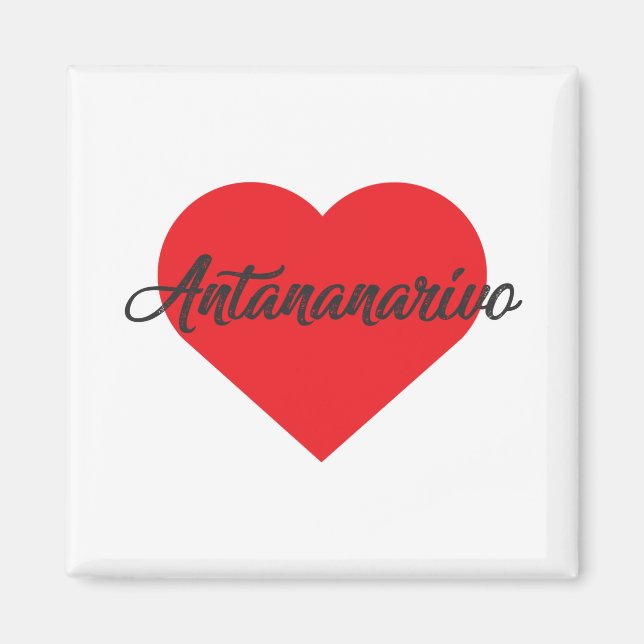 I Love Antananarivo - Madagascar Magnet (Front)