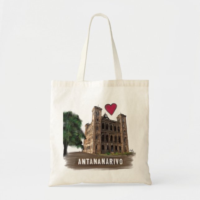 I love Antananarivo Tote Bag (Front)