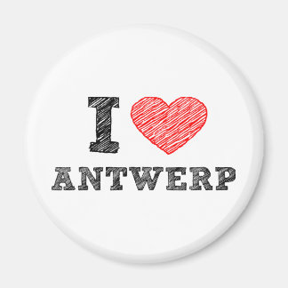 I Love Antwerp Magnet
