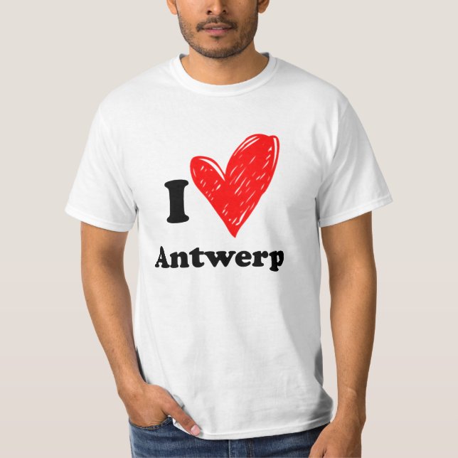 I love Antwerp T Shirt (Front)