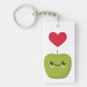 I love Apples Key Ring