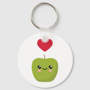 I love Apples Key Ring