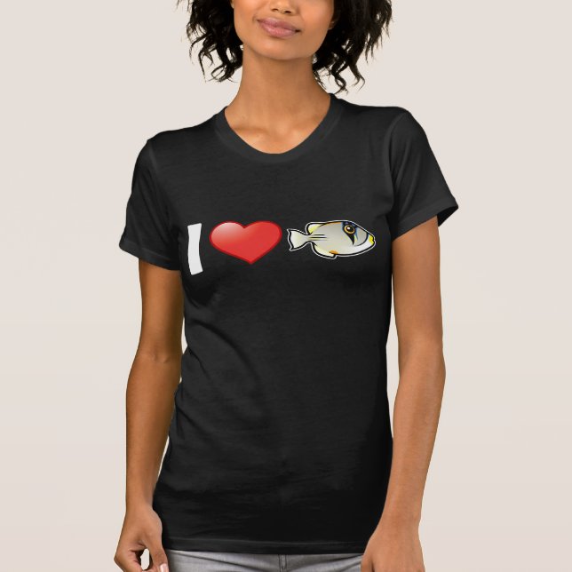 I Love Arabian Picassofish T-Shirt (Front)