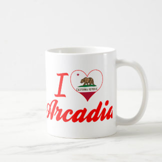 I Love Arcadia, California Coffee Mug