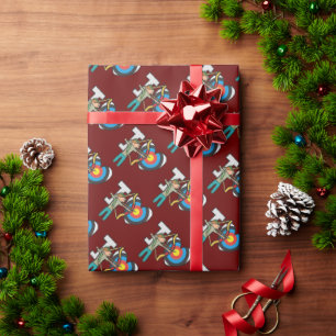 I Love Archery Wrapping Paper