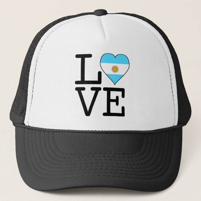 I Love Argentina Hat (Front)