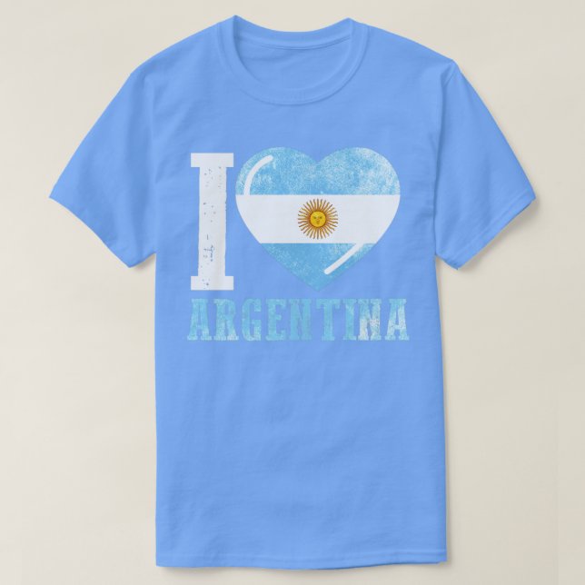 I love Argentina T-Shirt (Design Front)
