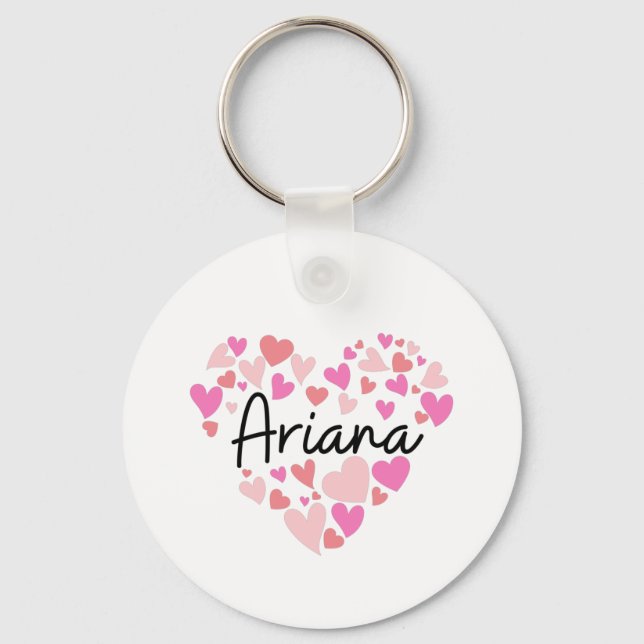 I love Ariana Key Ring (Front)