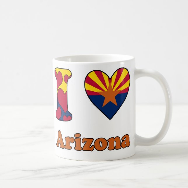 I love Arizona Coffee Mug (Right)