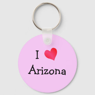 I Love Arizona Key Ring