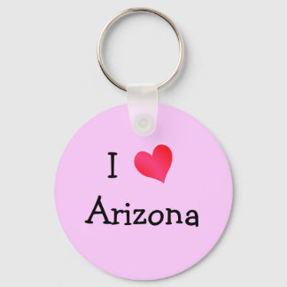 I Love Arizona Key Ring