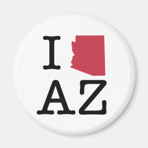 I Love Arizona Magnet