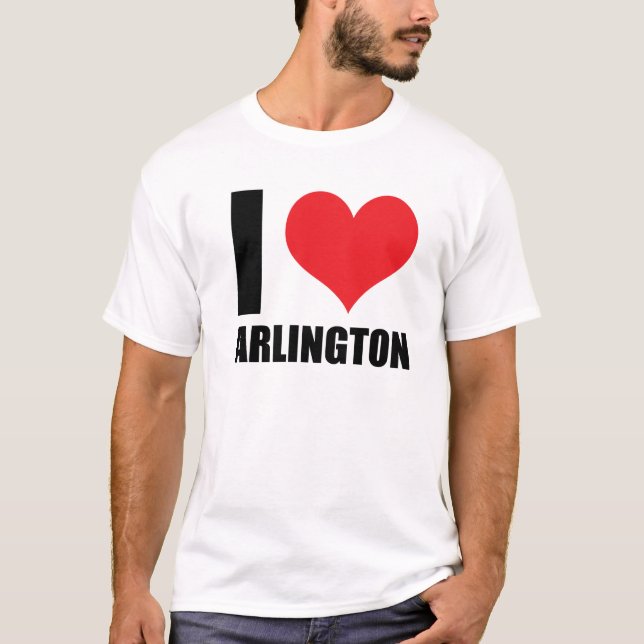 I love Arlington T-Shirt (Front)