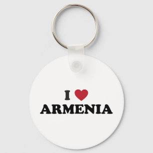 I Love Armenia Key Ring