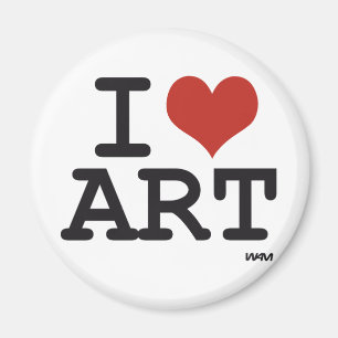I love art magnet