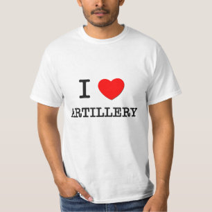 I Love Artillery T-Shirt