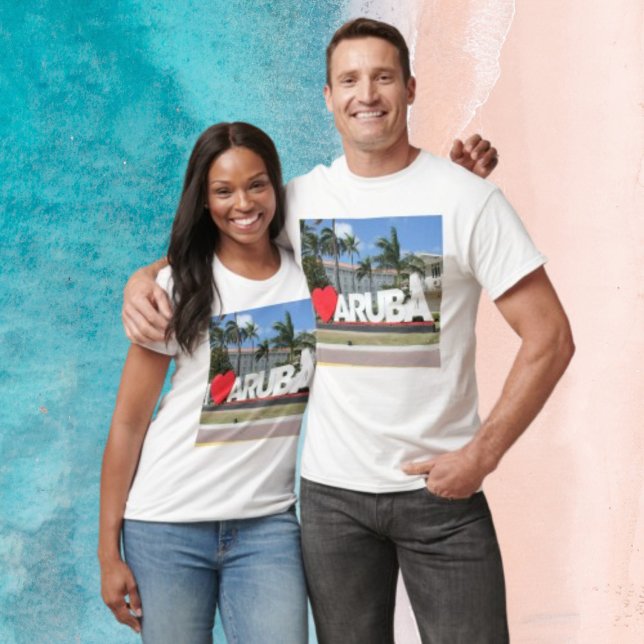 I love Aruba - One happy Island T-Shirt (Creator Uploaded)