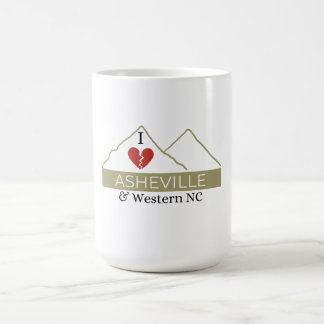 I Love Asheville & Western NC Coffee Mug
