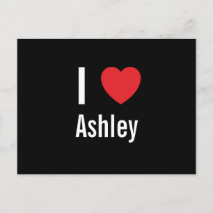 I love Ashley Postcard