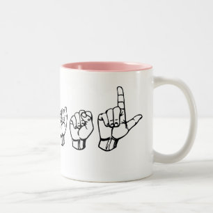 I Love ASL Mug