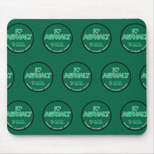 I Love Asphalt Mouse Pad