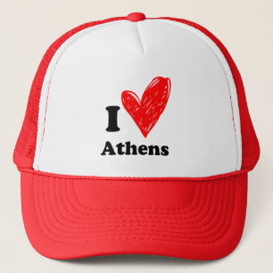 I love Athens Trucker Hat