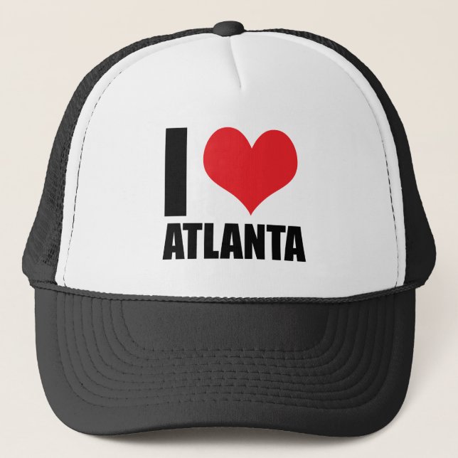 I love Atlanta usa Trucker Hat (Front)