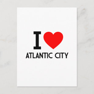 I Love Atlantic City Postcard