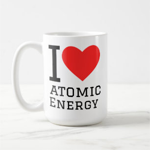I love atomic energy coffee mug