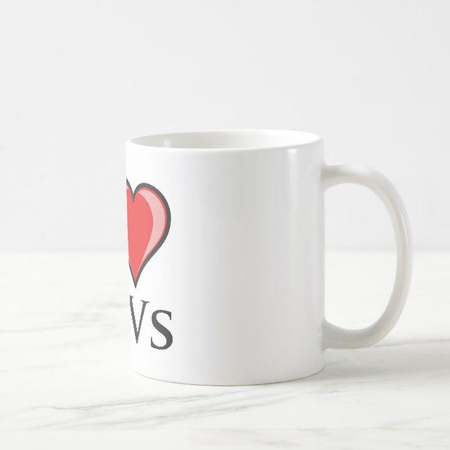 I Love ATVs Coffee Mug (Right)