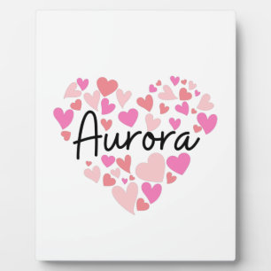 I love Aurora Plaque